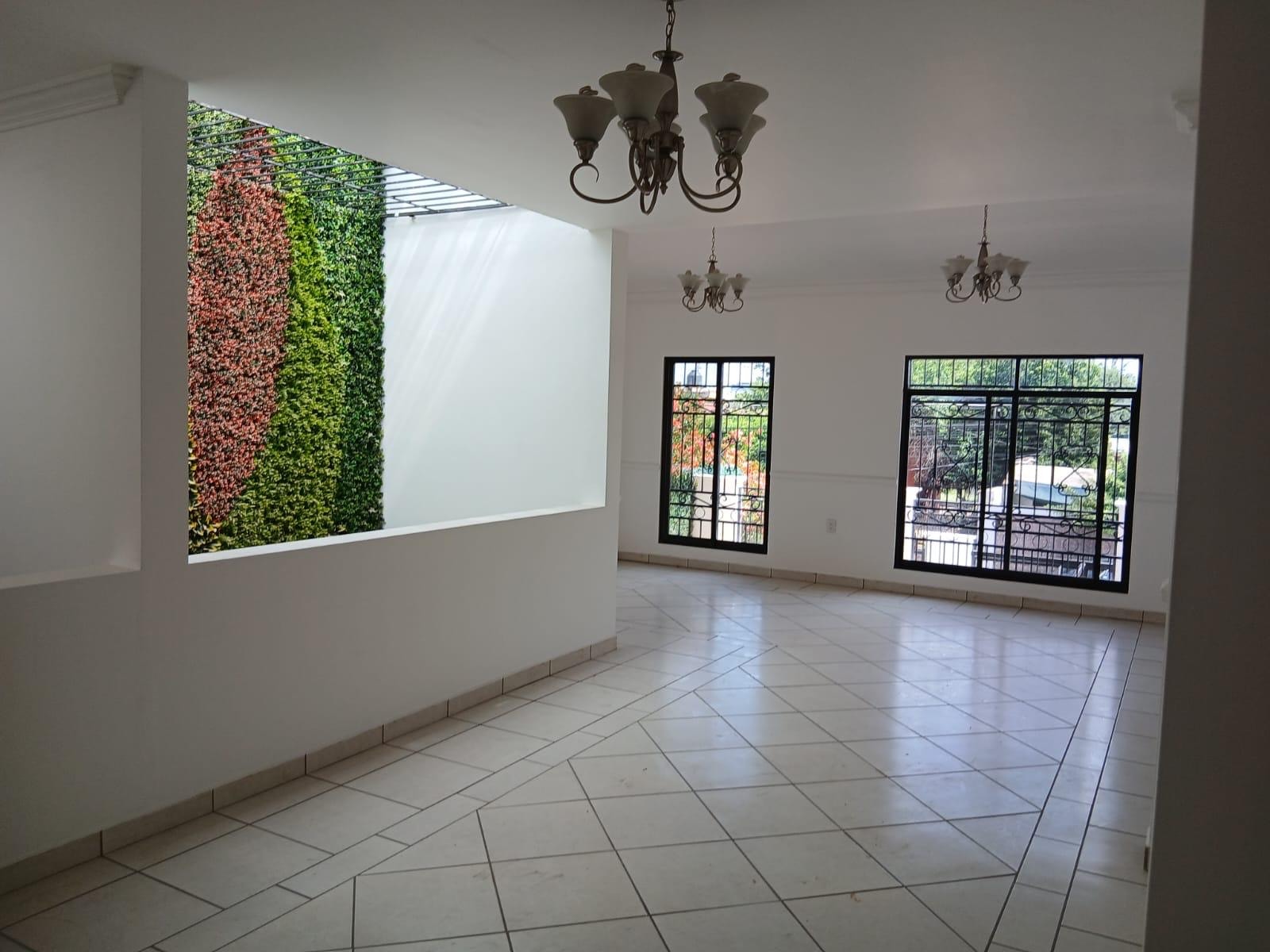 Open second-floor area